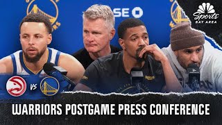 Steph Curry, Jimmy Butler assess Warriors' weaknesses after home loss to Hawks | NBC Sports Bay Area