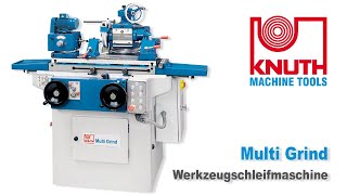 KNUTH Multi Grind - Das Universaltalent unter den Schleifmaschinen