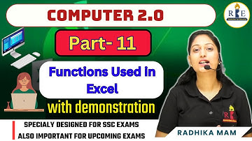 Computer 2.0 Batch Part-11| MS Excel formula with live demonstration