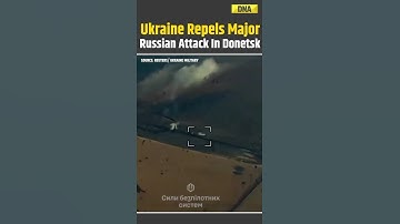 Ukraine Russia War: Ukraine Posts Video Claiming Major Russian Attack Repelled In Donetsk #shorts