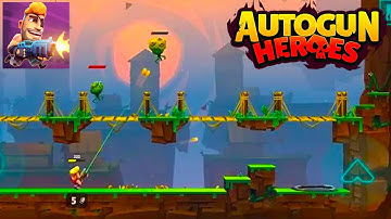 Autogun Heroes: Run&Gun - Gameplay (Android/HD)