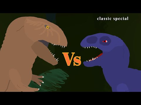 Gwangi Vs. Meat Eater  Battle Animation S2-Ep3 (Classic Special)
