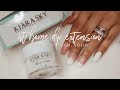 At home extension dip powder nails - french, ombre, and solid (DEMO) ft Kiara Sky