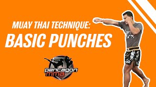 Muay Thai Technique - Basic Punches