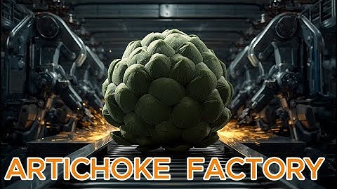 Inside a Modern Artichoke Factory | Fully Automated Processing