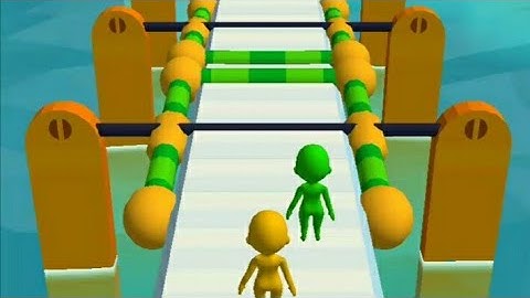 Run race 3d noob vs pro vs hacker gameplay ( android ios )