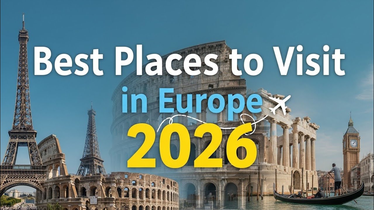 Best places to visit in Europe 2026 - YouTube