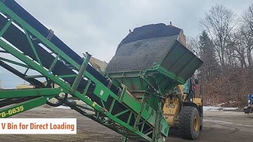 Direct Load with the McCloskey ST100TV!