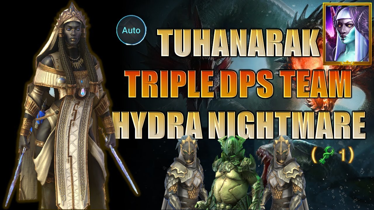Hydra Tuhanarak Build ¦ Triple DPS Hydra Team ¦ Fast Hydra NM One Key ...