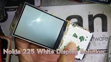 Nokia 225 RM 1011 White Display Solution 100% Tested By Jahanzeb Repairing