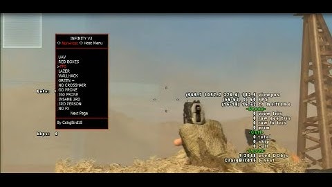 [MW2/1.14/BACKUP] INFINITY V3  Sexy mini mod menu l No jailbreak l By CraigBird15