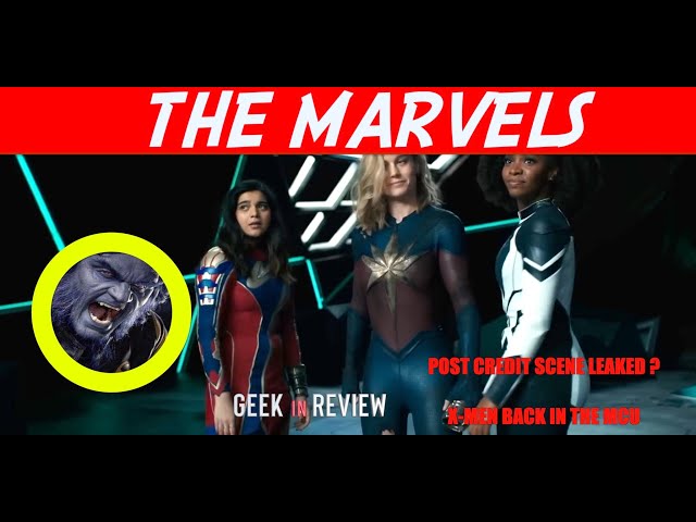 UNDERSTAND THE MARVELS' POST-CREDIT SCENE! The Mutants HAVE ARRIVED in the  MCU 