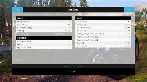 Farming Simulator 2015 Gameplay - How to feed cows mixed rations and get 100% productivity
