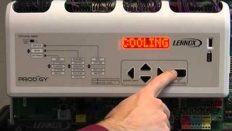 Program Prodigy® Controller for Energence® 7.5- to 50-Ton MSAV Models in Zone Sensor Mode