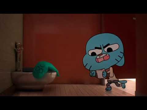 Gumball inflates Alan at a cost