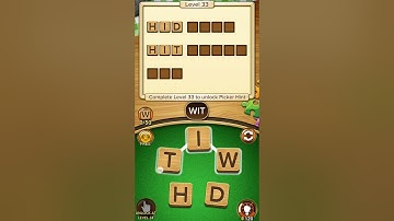 Word Collect Game || Level no 33|| Brain game || Word making game || Word brain game || Word collect