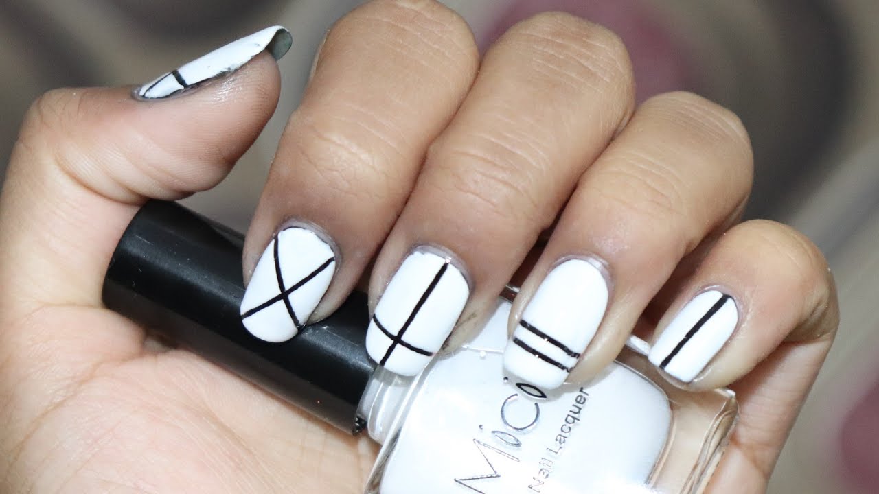 5. Unique Striping Tape Nail Art Inspiration - wide 3