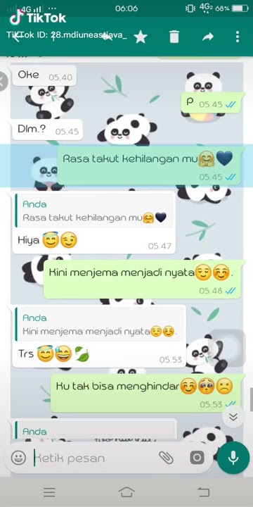 Rasa takut kehilangan mu