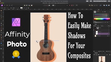 How To Make Shadows In Affinity Photo For Your Composites