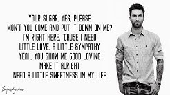 Sugar - Maroon 5 (Lyrics)  - Durasi: 3:56. 