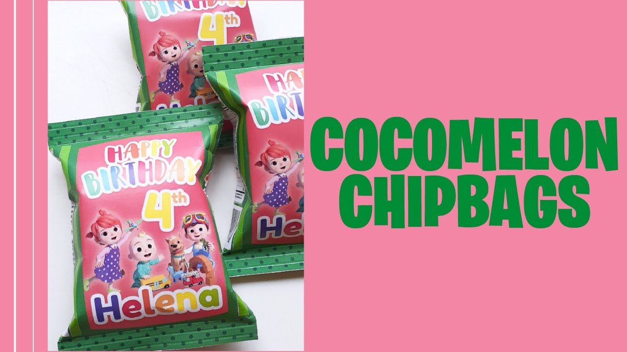 How to assemble Cocomelon chip bags - YouTube
