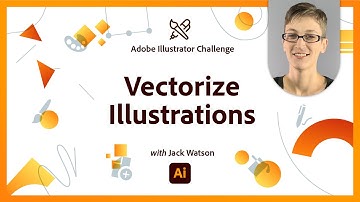 Vectorize Illustrations | Illustrator Challenge