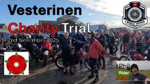 Vesterinen Charity Trial 2025: Classic Bikes and World Champs Gather in Lancashire!