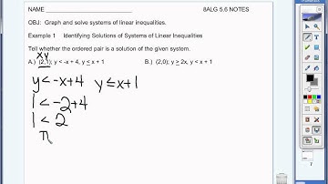 Algebra Lesson on 5.6 Example 1