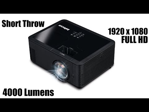 The Best Projector So Far - 1080P Native - 3D - Short Throw - InFocus IN138HDST