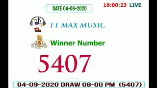 TT MAX MUSIC DAILY LIVE DRAW 06-00 PM 04-09-2020