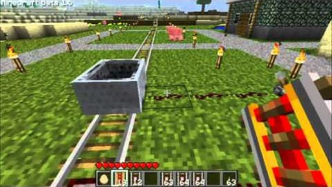 Minecraft: Beta 1.5 Powered And Detector Rails