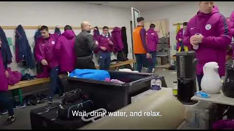 Pep Guardiola in dressing room  at half time | “sit down nobody talk” |