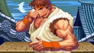 Super Street Fighter 2 Soundtrack - Ryu's Theme (Arcade CPS-2)