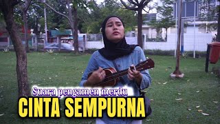Wulan pengamen punya skil ukulele suara merdu saat bawakan lagu cinta sempurna