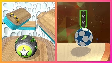 Going Balls SpeedRun Challenge vs Portal Run Action Balls Gameplay Level 26