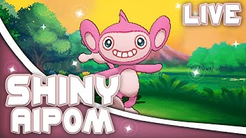 Pokémon ORAS - LIVE SHINY AIPOM After 16 DexNav Encounters (Twitch Highlight)