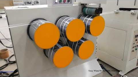 PP Double Straps Making Machine