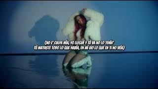 No es culpa mía - Betzabeth (Letra)