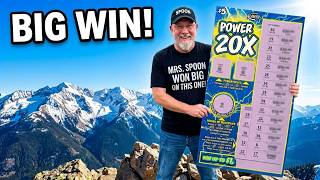 I Bought 7 POWER 20X Tickets GAVE MRS SPOON 1 THEN THIS HAPPENED