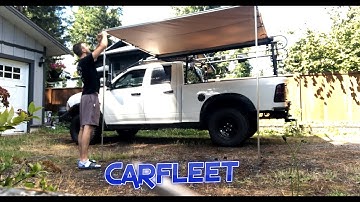 Unboxing & Installing A Smittybilt Awning!!(Overland 4th Gen Ram Build)