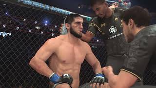 полный бой Арман Царукян VS ИСЛАМ МАХАЧЕВ UFC PS5 4K HDR