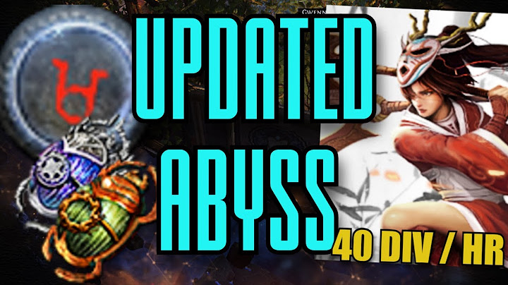 Updated Abyss T16.5 Farming Strat - 40d/hr - Path of Exile 3.26