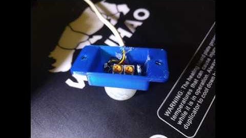 Wanhao Duplicator i3 v2.1: "PIR Housing" (60x Speed)