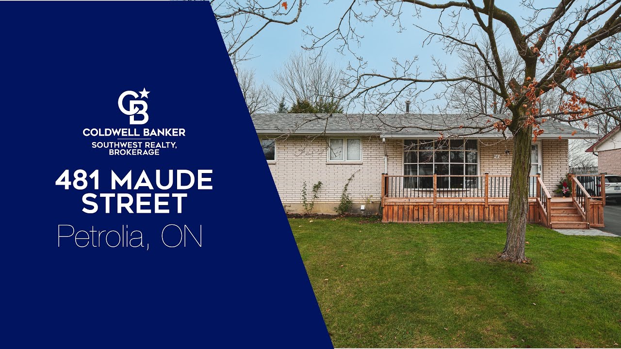 Sarnia Real Estate 481 Maude Street, Petrolia, Ontario, Canada YouTube