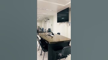 What our workspace looks like at 6 AM. #shorts #workspace #officespace