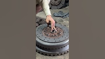 How to repair a clutch plate of a truck #amzing #asmr #restoration