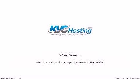 How to create and manage signatures in Apple Mail