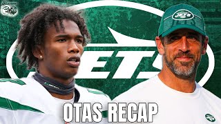 New York Jets Takeaways From OTAs: The Rodgers and Wilson Connection, Rookies Shine!