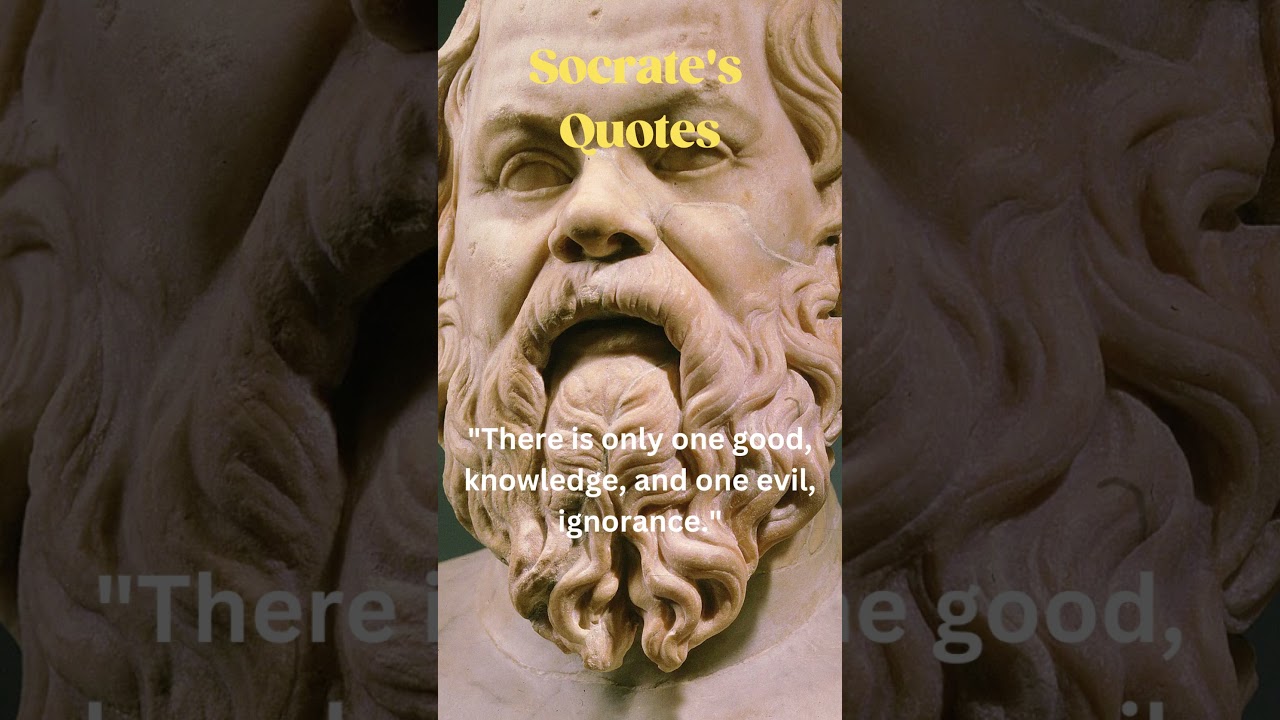 Wise Words By Socrates. 