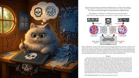 Questioning Representational Optimism in Deep Learning Fractured Entangled Representation Hypothesis